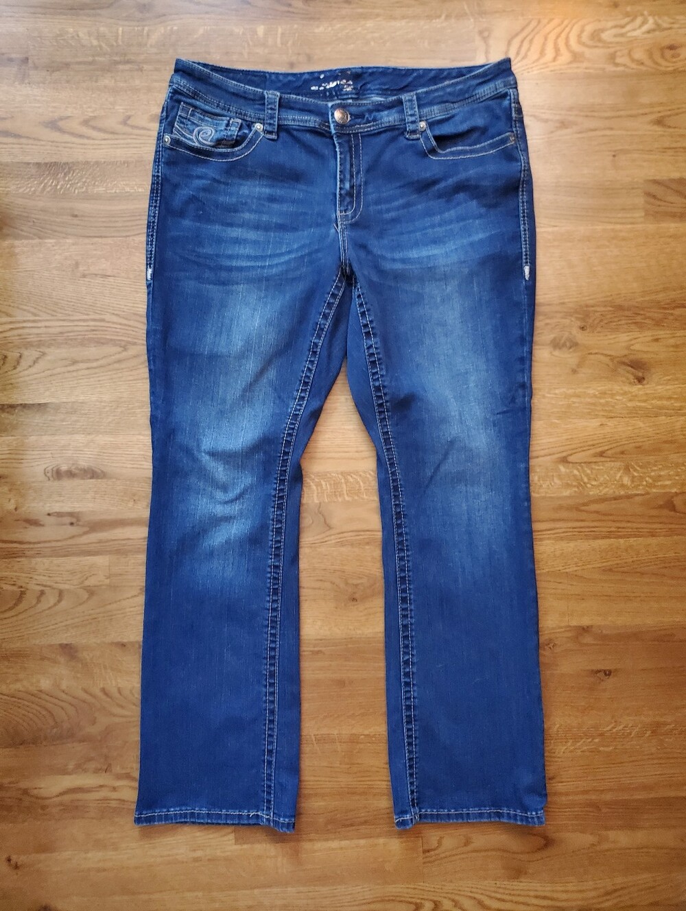 Seven7 Luxe Slim Boot Jeans Size 18